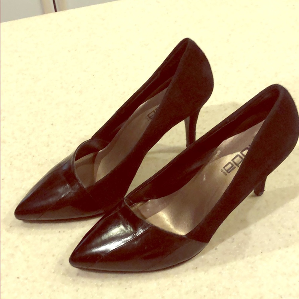 Moda black stiletto